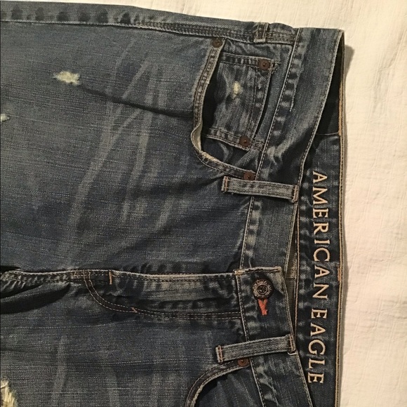 American eagle jeans slim fit ripped style - Picture 3 of 7